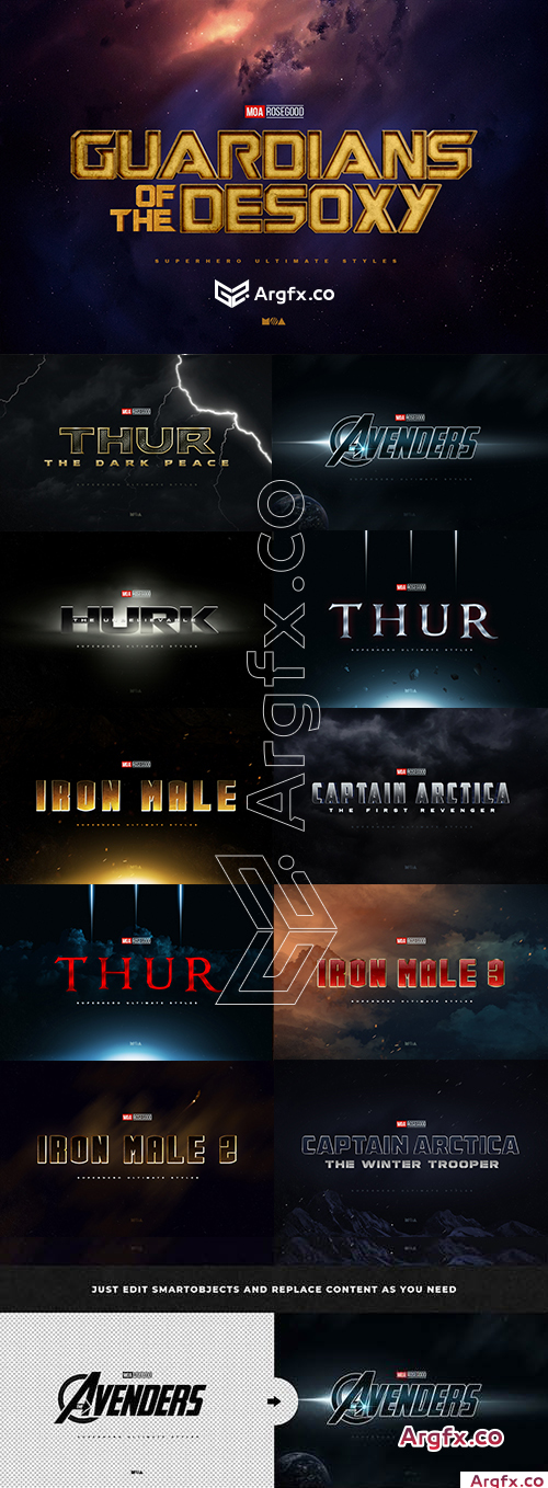 GraphicRiver - Superhero Ultimate Text Effects vol.1 25572702